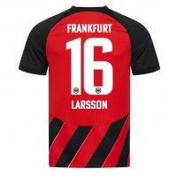 Eintracht Frankfurt Hugo Larsson #16 Replica Home Shirt 2023-24 Short Sleeve